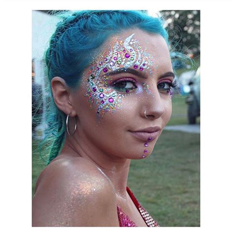 Festival Face Paint Festival Makeup Glitter Festival Face Paint