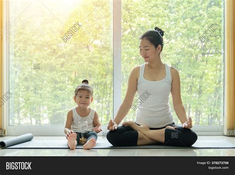 Asian Mother Practiced Image And Photo Free Trial Bigstock