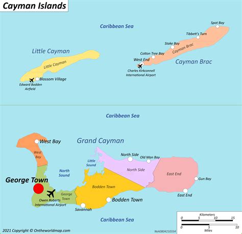 Cayman Islands Map Detailed Maps Of Cayman Islands