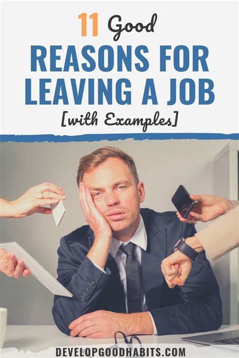 11 Good Reasons For Leaving A Job With Examples Leaving A Job