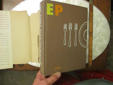 The Emily Post Cookbook By Edwin M Post Jr Very Good Hardcover 1951 1st Edition Deans