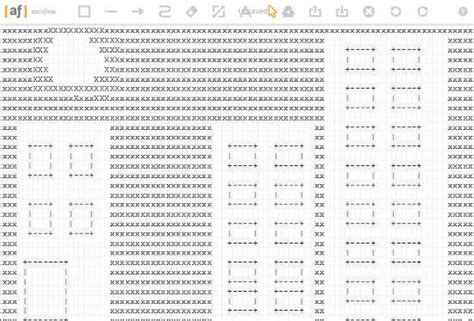 Draw Using Ascii Characters Online Share It Anywhere Asciiflow