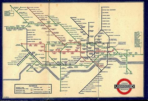 Becks Tube Map Edition Of 1938 London Underground Map London Tube