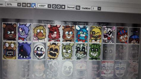 Im Drawing Fnaf Ucn Roster Five Nights At Freddys Amino