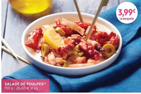 Promo Salade De Poulpes chez Intermarché iCatalogue fr