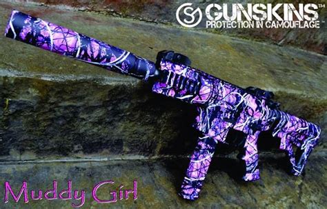 Ar 15 Rifle Skin Pink Camouflage Wraps And Guns