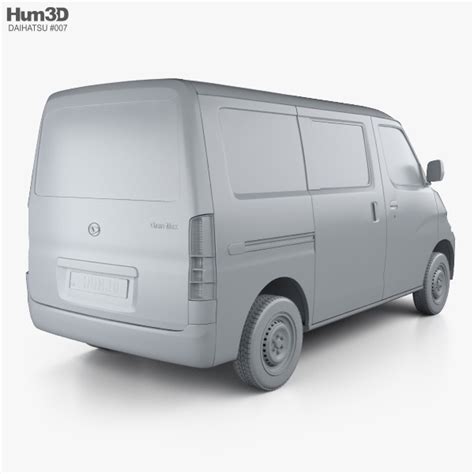 Daihatsu Gran Max Minibus 2014 3D model - Vehicles on Hum3D