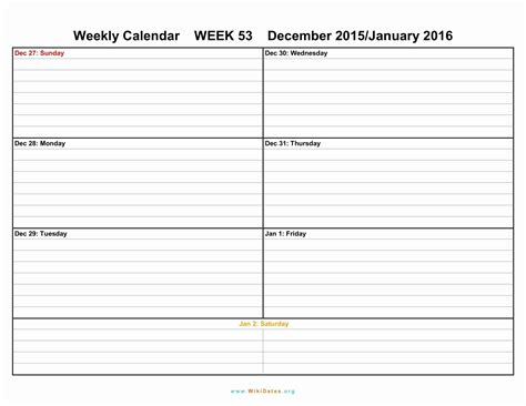 Incredible Free 6 Week Blank Calendar A Calendar Is The Ideal Tool To