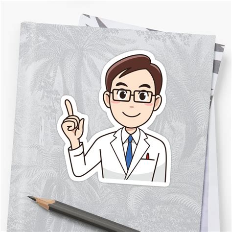 Doctor Idea Stickers By Reethes Redbubble