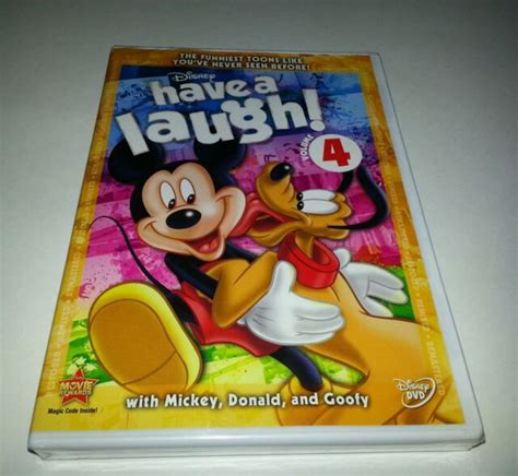 Disney Have A Laugh Vol 4 Dvd 2011with Mickey Donald And Goofy
