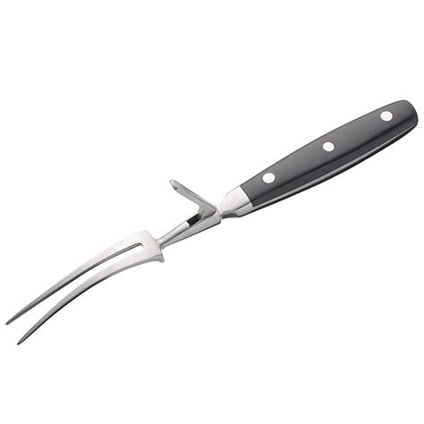 Masterclass Stainless Steel Carving Fork With Guard 28 Cm 11