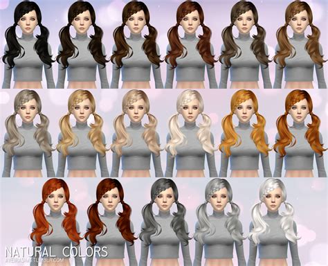 My Sims 4 Blog Rogue Hair Retexture By Aveirasims Vrogue
