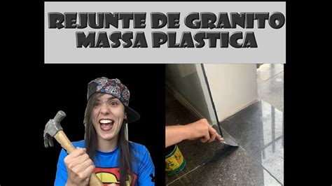 Como Descolar Granito Colado Com Massa Plastica