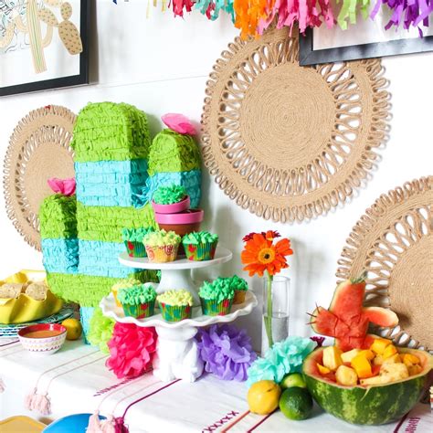Colorful Fiesta Themed Birthday Party Birthday Party Themes Birthday