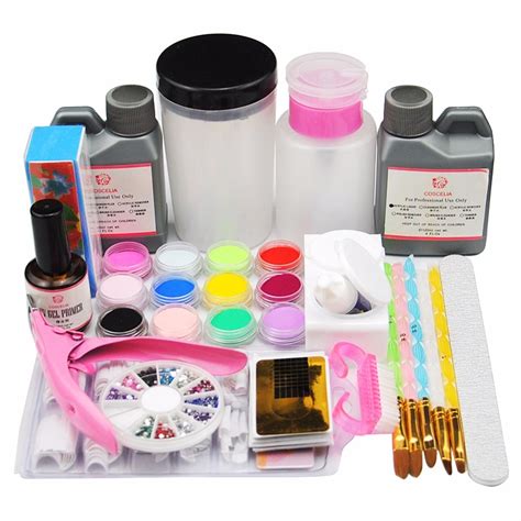 Acrylic Powder Manicure Nail Kit 120ml Acrylic Nail Kit Nail Glue