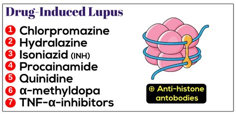 Drugs Causing Drug Induced Lupus Medicine Keys For Mrcps