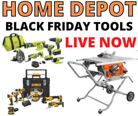 Home Depot Black Friday Tool Deals Are Live And Up To 66 Off