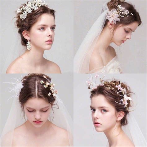 Hairstyles aesthetic korean bangs : Aesthetic Sharer ZHR on in 2020 | Bridal hair, Headband ...