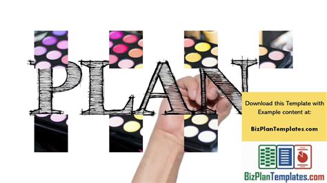 Sales $50,000 $88,502 $177,005 direct cost of sales $12,500. Business plan products services - Cosmetics Company - YouTube