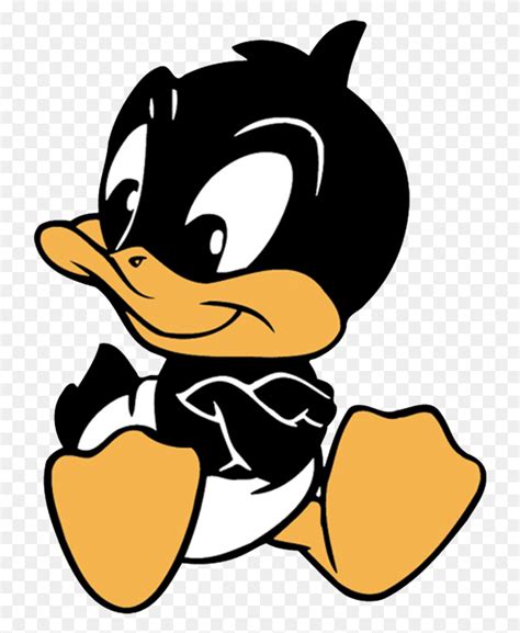 Daffy Duck Baby Looney Tunes Animal Mammal Food Hd Png Download