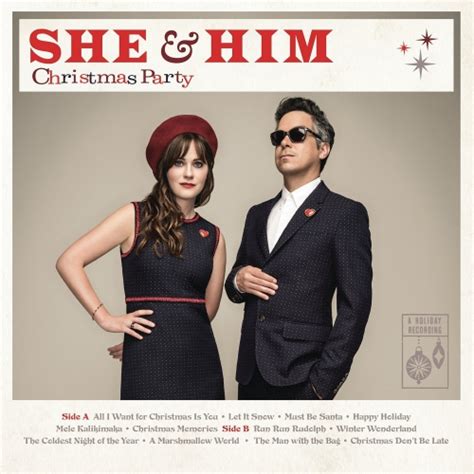She And Him Christmas Party Upcoming Vinyl October 28 2016