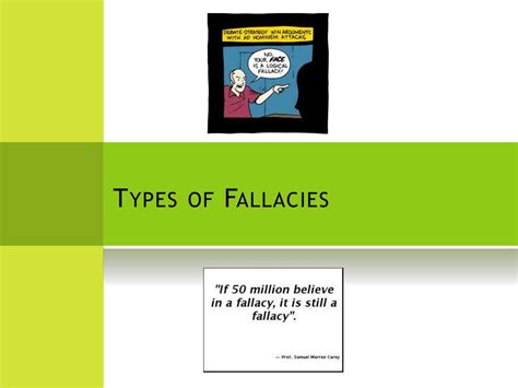 Ppt Fallacies Powerpoint Presentation Free Download Id1105278