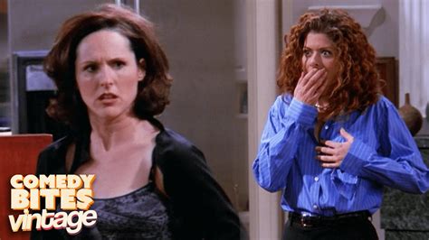 Grace Fights Wills Pal Val Molly Shannon Will And Grace Comedy