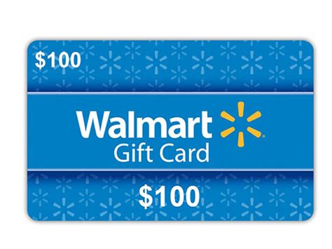 Win A 100 Walmart T Card