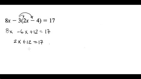 Ecuaciones Lineales 04 Youtube