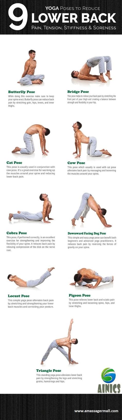 Back pain is common problem. 9 Yoga poses to reduce lower back pain - ainics