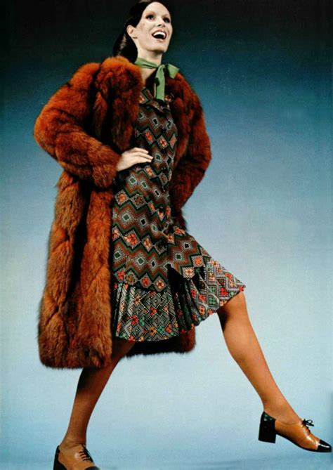 Lofficiel Magazine Ungaro 1970s Sixties Fashion Retro Fashion