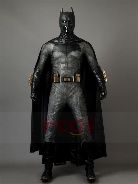 Justice League Film Batman Bruce Wayne Cosplay Costume And Mask And No