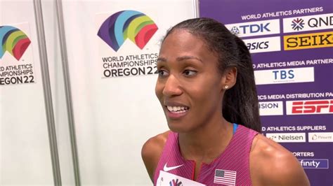 Ajee Wilson After Making Her 4th World Outdoor Final Youtube