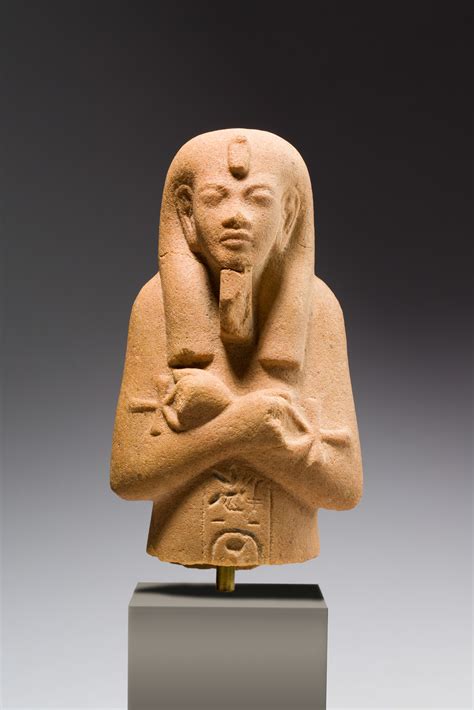 funerary figure of akhenaten new kingdom amarna period the metropolitan museum of art