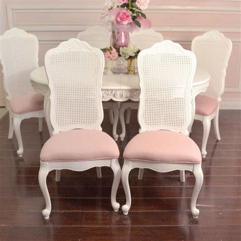 Dining room remodel in spring. shabby chic cane back chairs - Google Search | Shabby chic ...