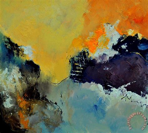 Pol Ledent Abstract 8821013 Painting Abstract 8821013 Print For Sale