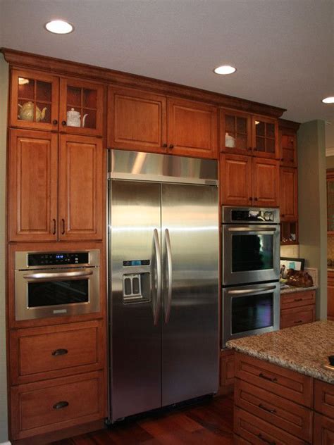 Maybe you would like to learn more about one of these? like the height of the double ovens | Kitchen designs ...