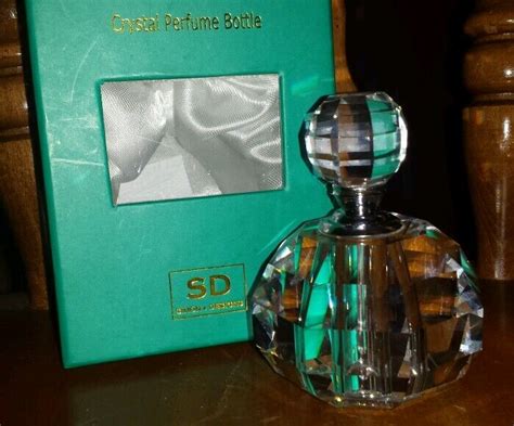 nib simon designs crystal carly perfume bottle sd3002c ebay