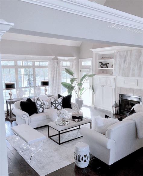 Bright White Home Of Deborah Blount White Living Room Decor Living