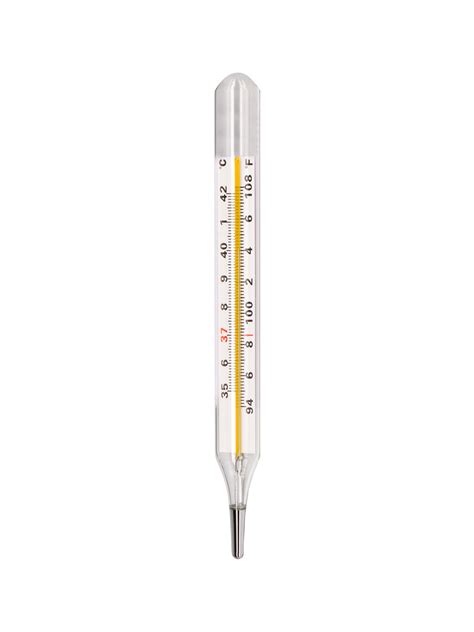 Oval Mercury Thermometer Accurate And Durable Design Dr Odin
