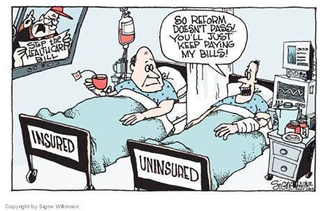 Signe Wilkinsons Editorial Cartoons Health Care Cost Comics And