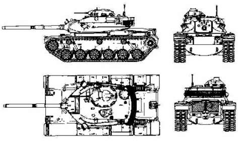 Blueprint M60 Patton