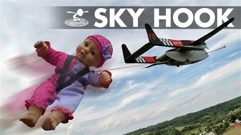 Operation Sky Hook Rc Aerial Baby Pick Up Youtube