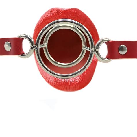 Oral Blowjob Due O Ring Ball Gags Bdsm Breathable Double Mouth Gag