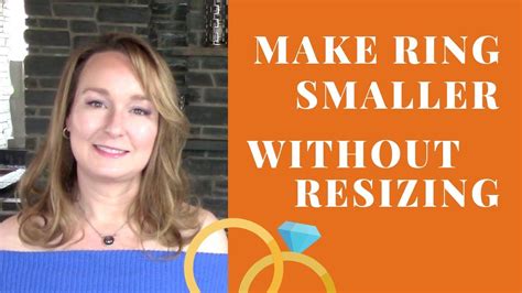 Use the lighter to 'burn off' the ends. How To Make A Ring Smaller Without Resizing It - YouTube