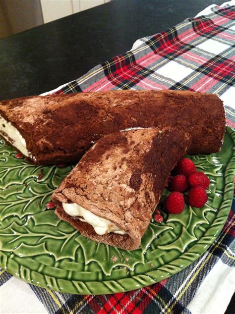 #chocolatecake with raspberries is one of my favorites!! Bûche de Noël | Recipe | Epicurious recipes, Cake roll ...