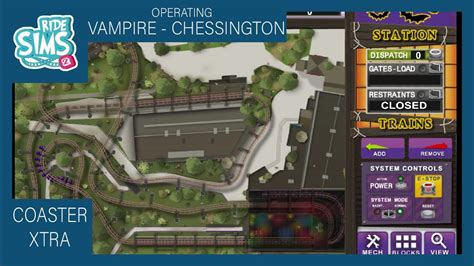 Operating Vampire At Chessington World Of Adventures Ride Sims 2 Youtube