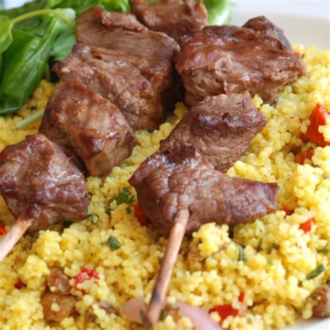 Check spelling or type a new query. These Moroccan kebabs are served with a simple couscous ...