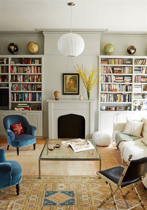 A Row House Reinvented November 2014 Lonny Eclectic Living Room