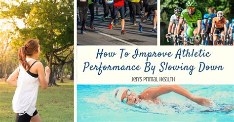 How To Improve Athletic Performance By Slowing Down Jens Primal Health